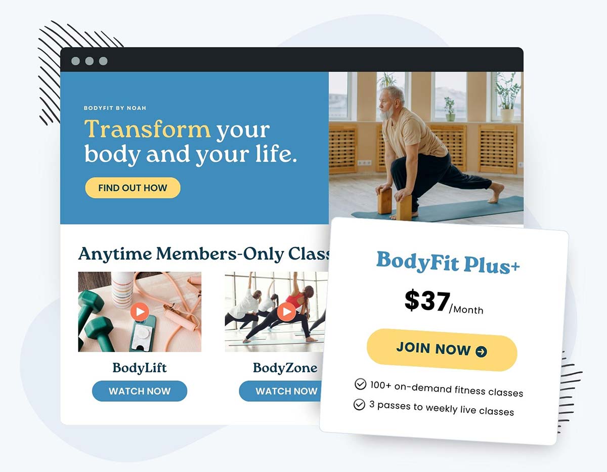 How to Start a Fitness Membership Site in WordPress