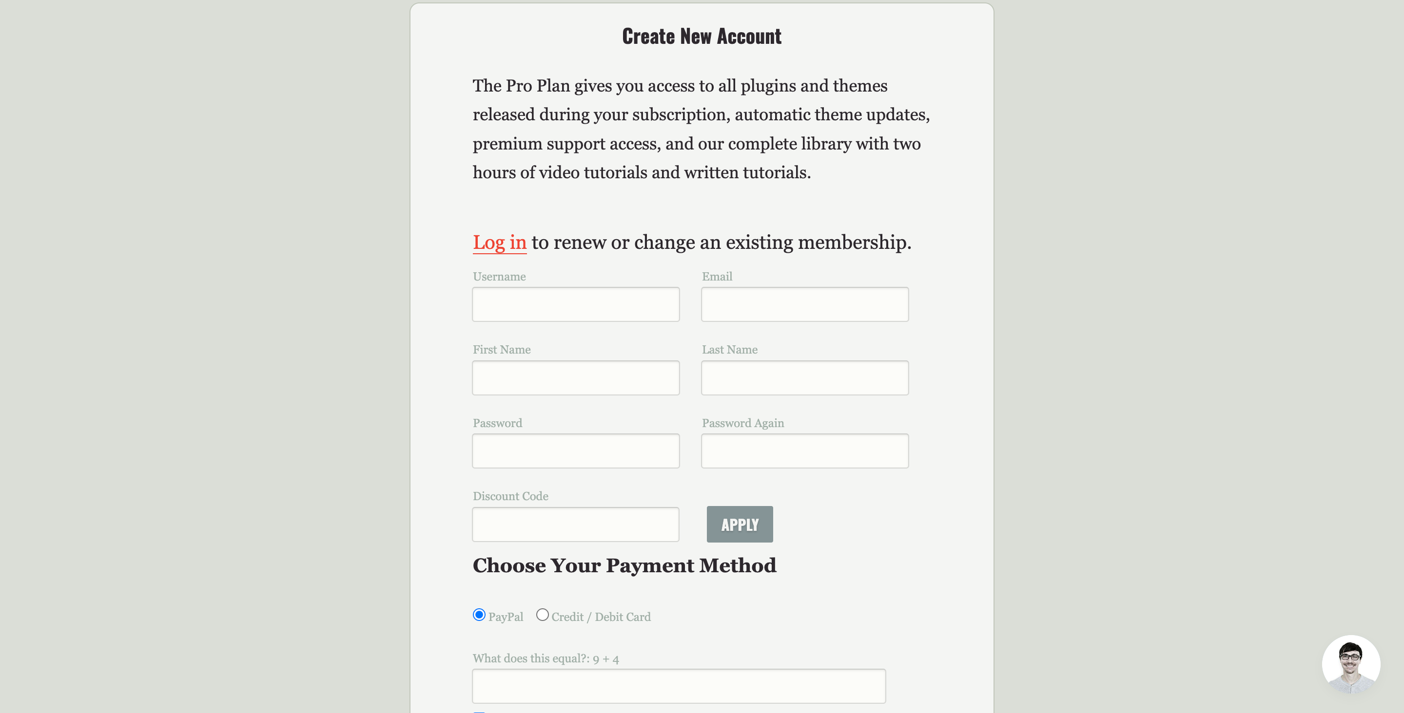 Graph Paper Press Membership Checkout