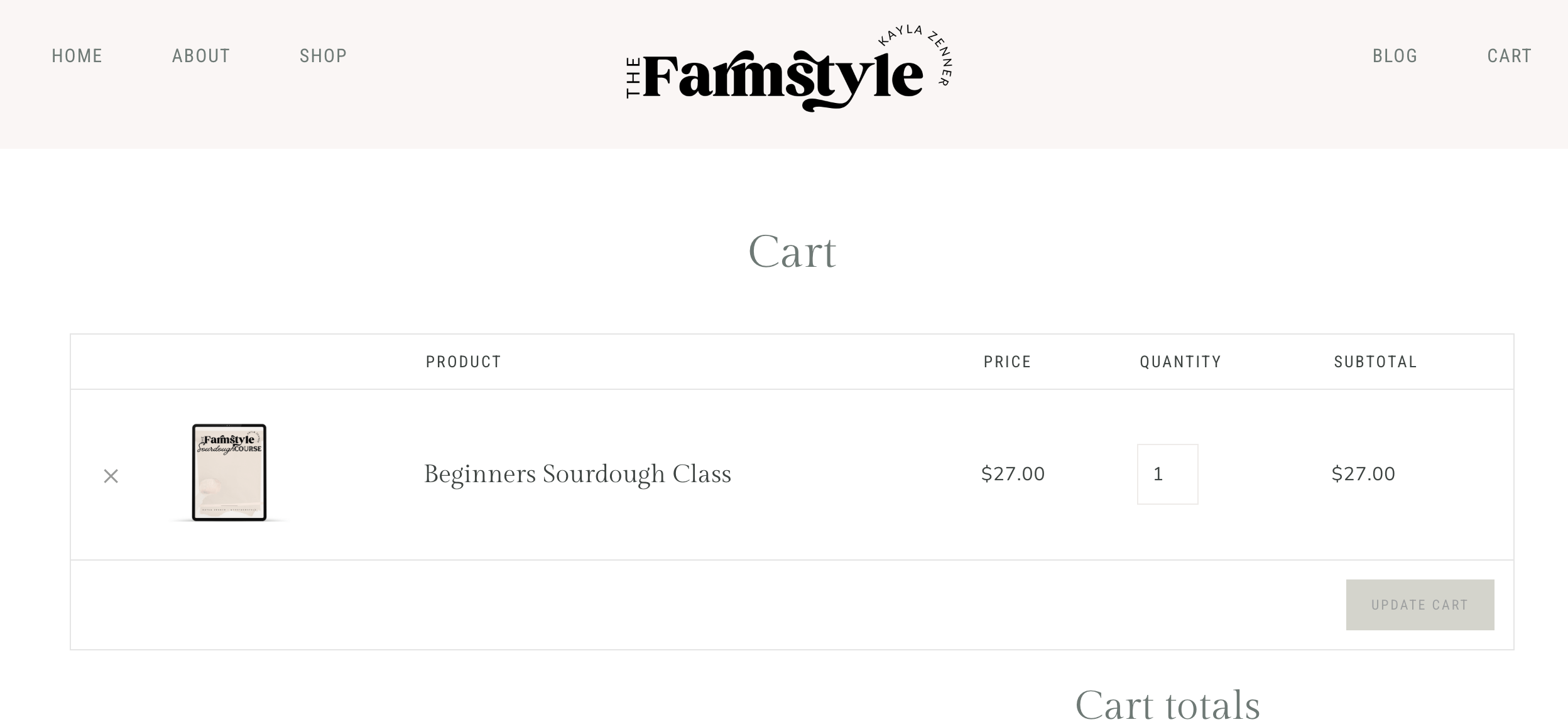 The Farmstyle Membership Checkout